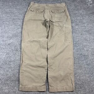 Dockers D3 Pants Men's 36x32 Classic Fit Khaki Cargo Brown Casual Workwear